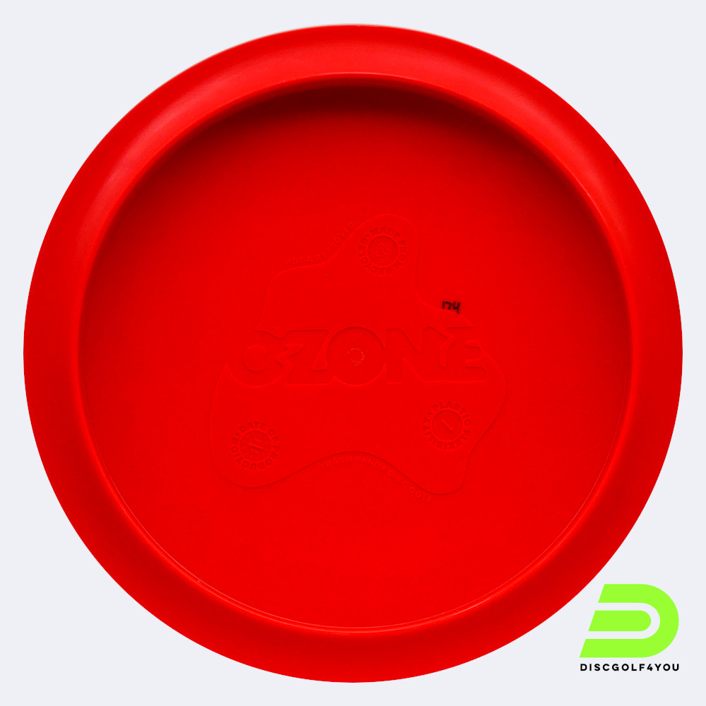 trash panda ozone in rot, im trash panda recycled kunststoff und ohne spezialeffekt Trash Panda Ozone in rot, im Trash Panda recycled Kunststoff und ohne Spezialeffekt