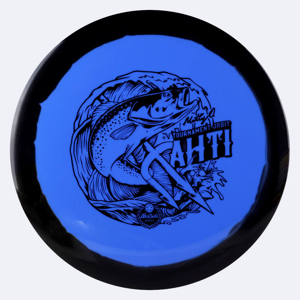 Westside Ahti in blue-black, tournament orbit plastic Westside Ahti in blue-black, tournament orbit plastic