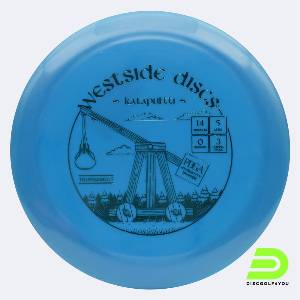 Westside Catapult in light-blue, tournament plastic Westside Catapult in light-blue, tournament plastic