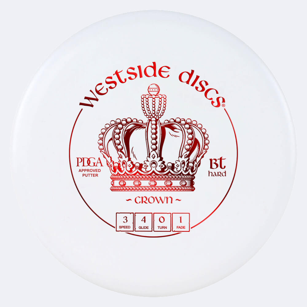 westside crown in weiss, im bt hard kunststoff und ohne spezialeffekt Westside Crown in weiss, im BT Hard Kunststoff und ohne Spezialeffekt