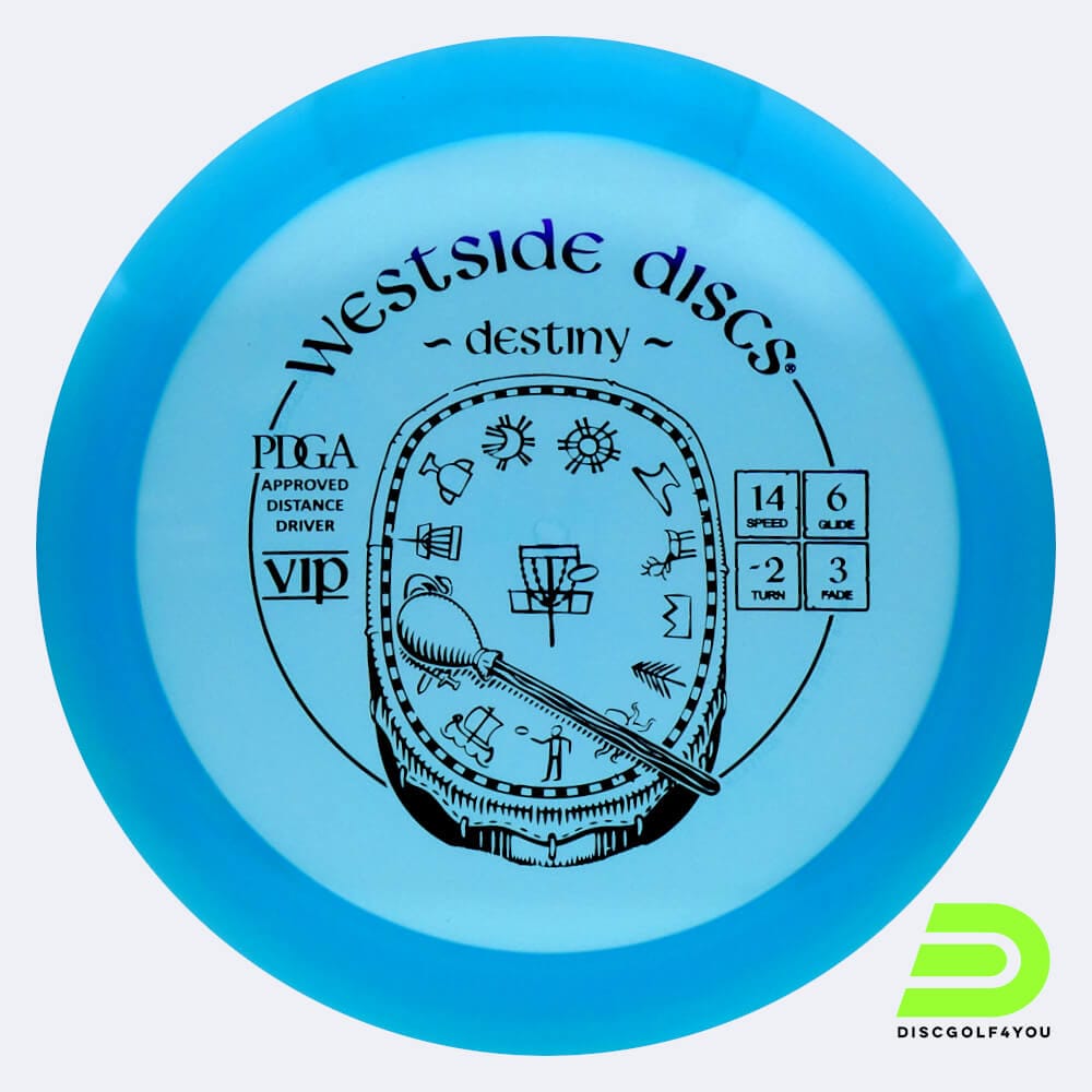 Westside Destiny in turquoise, vip plastic Westside Destiny in turquoise, vip plastic