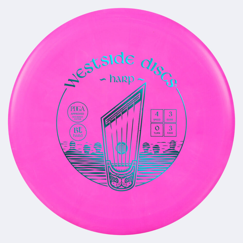 westside harp in rosa, im bt hard kunststoff und ohne spezialeffekt Westside Harp in rosa, im BT Hard Kunststoff und ohne Spezialeffekt