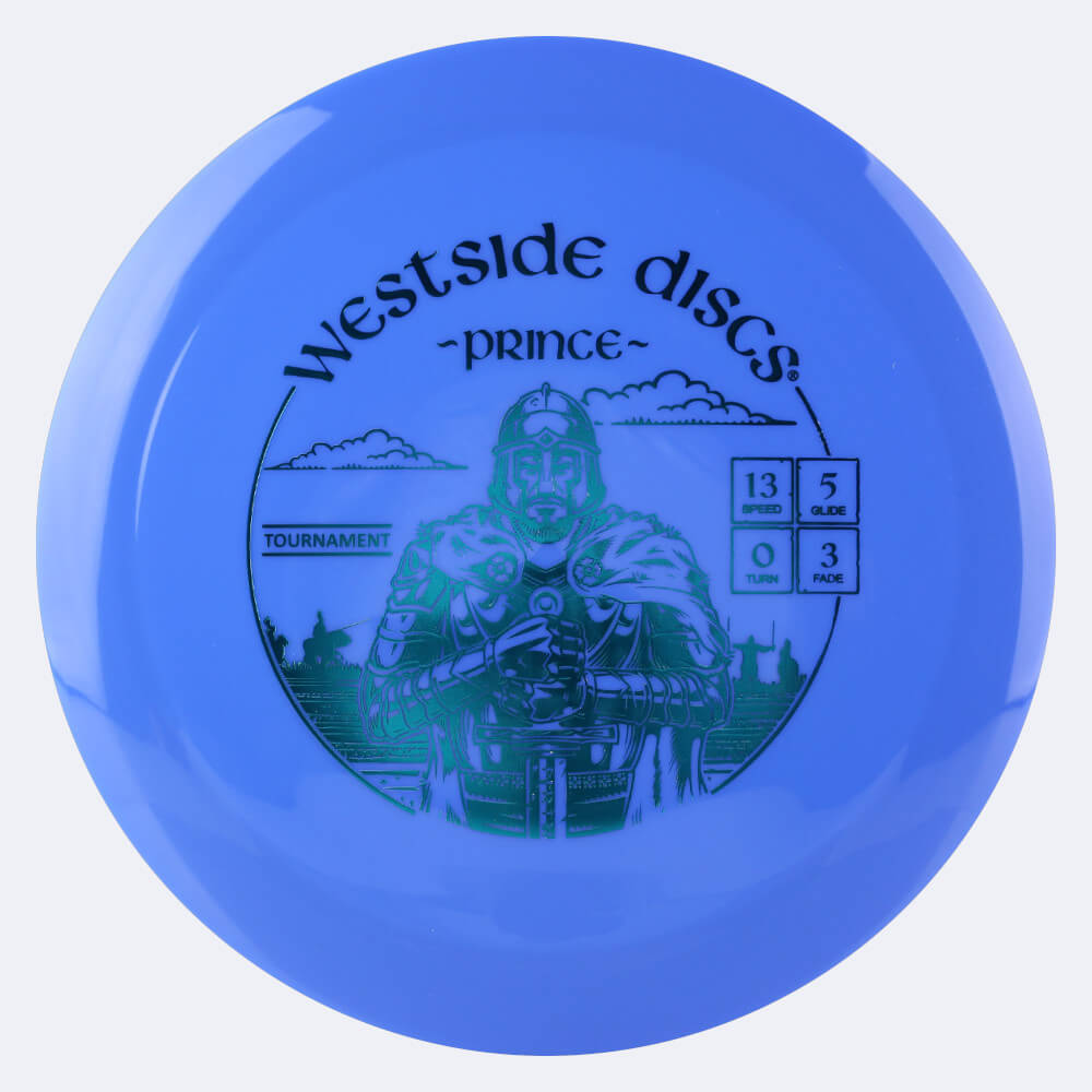 Westside Prince in blue, tournament plastic Westside Prince in blue, tournament plastic