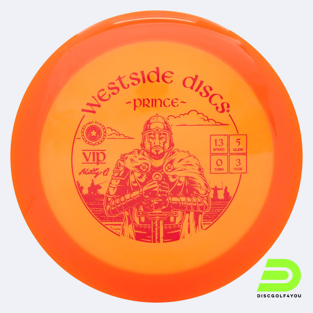 Westside Prince in classic-orange, vip plastic Westside Prince in classic-orange, vip plastic