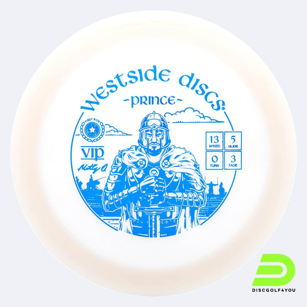 Westside Prince in white, vip plastic Westside Prince in white, vip plastic