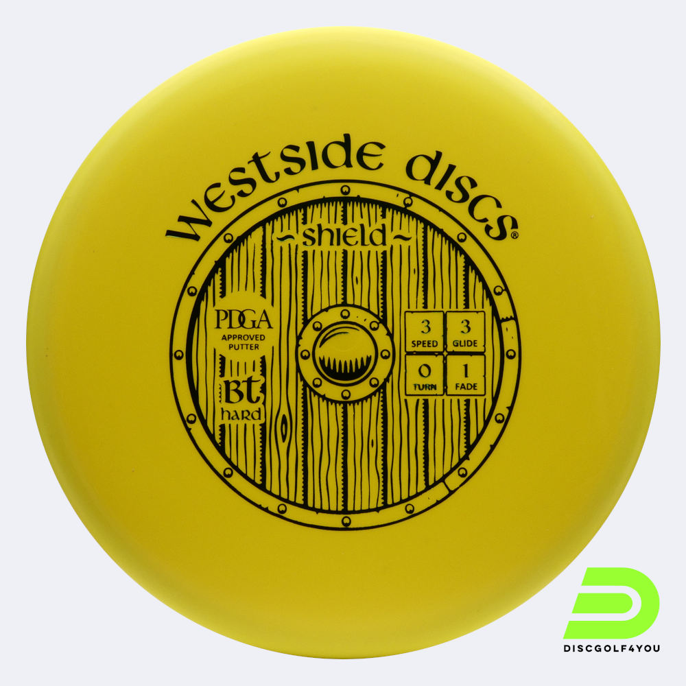 Westside Shield in yellow, bt hard plastic Westside Shield in yellow, bt hard plastic