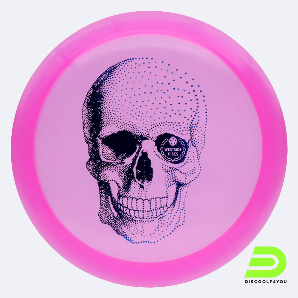 Westside Stag Happy Skul in pink, opto x plastic Westside Stag Happy Skul in pink, opto x plastic