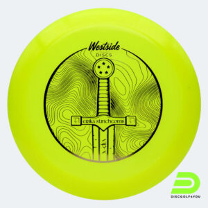 Westside Sword - Erika Stinchcomb Team Series in yellow, vip-x plastic