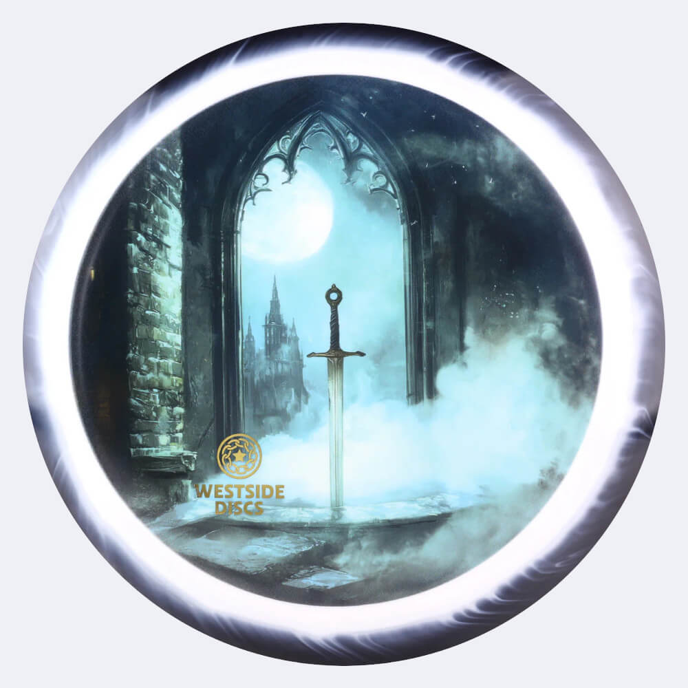 Westside Sword in black, tournament orbit plastic and deco effect Westside Sword in black, tournament orbit plastic and deco effect