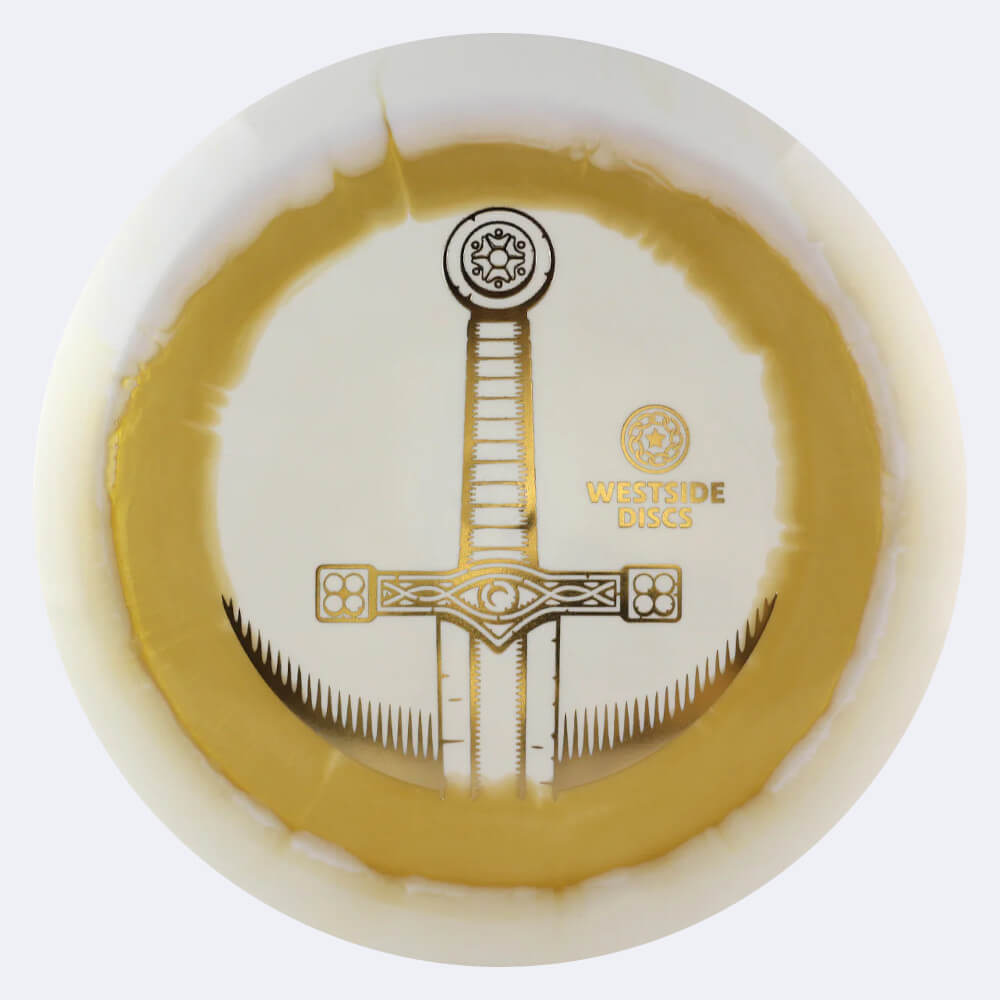 Westside Sword in gold, tournament ring plastic Westside Sword in gold, tournament ring plastic