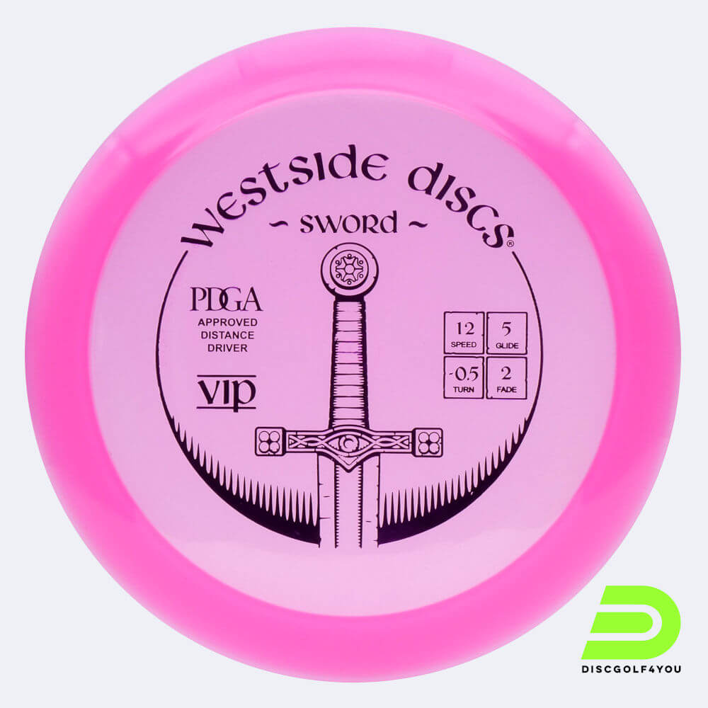 Westside Sword in pink, vip plastic Westside Sword in pink, vip plastic