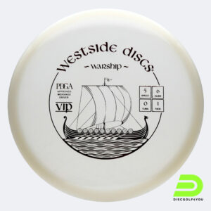 Westside Warship in white, vip plastic